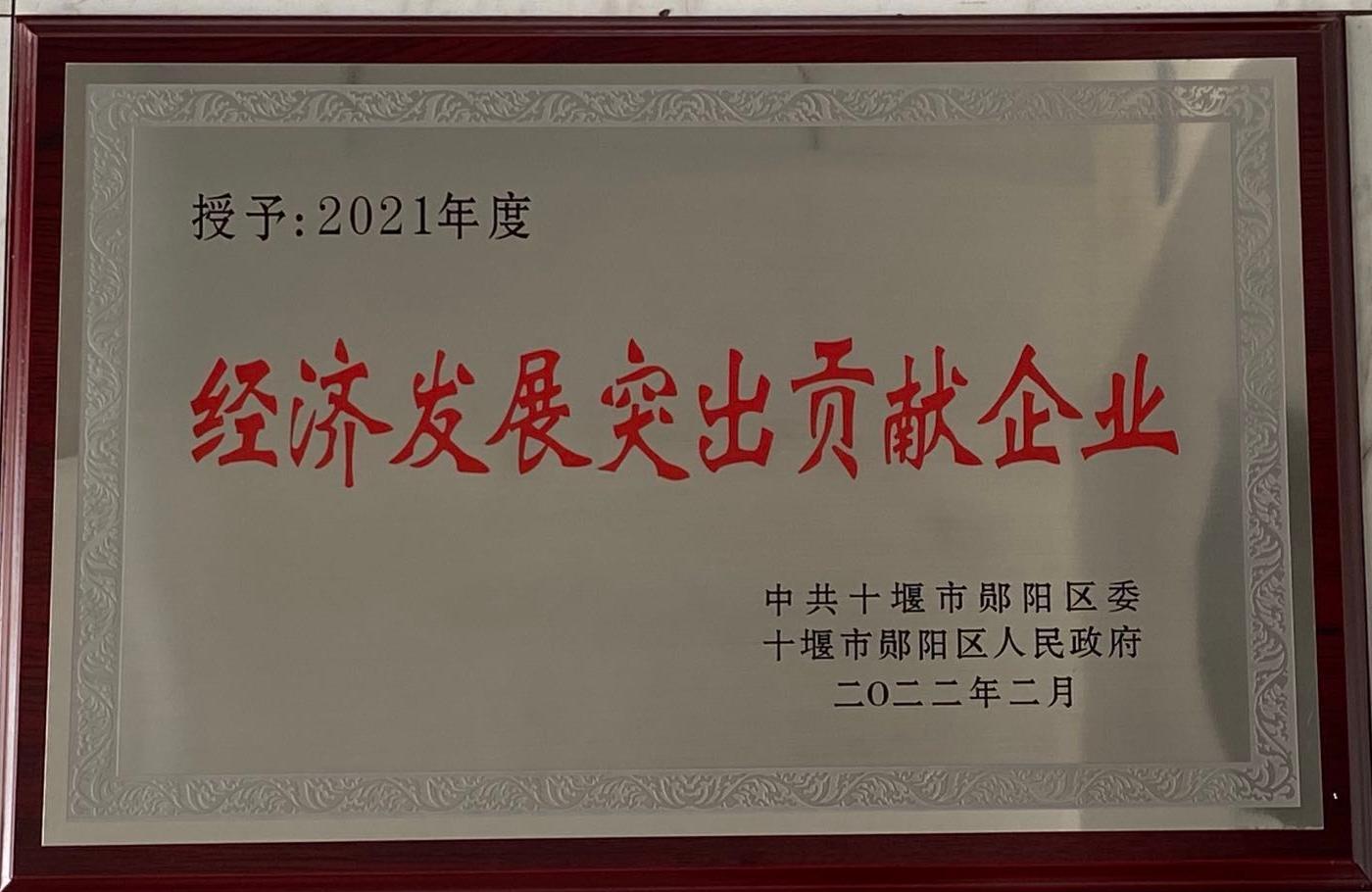 經(jīng)濟發(fā)展突出貢獻企業(yè)